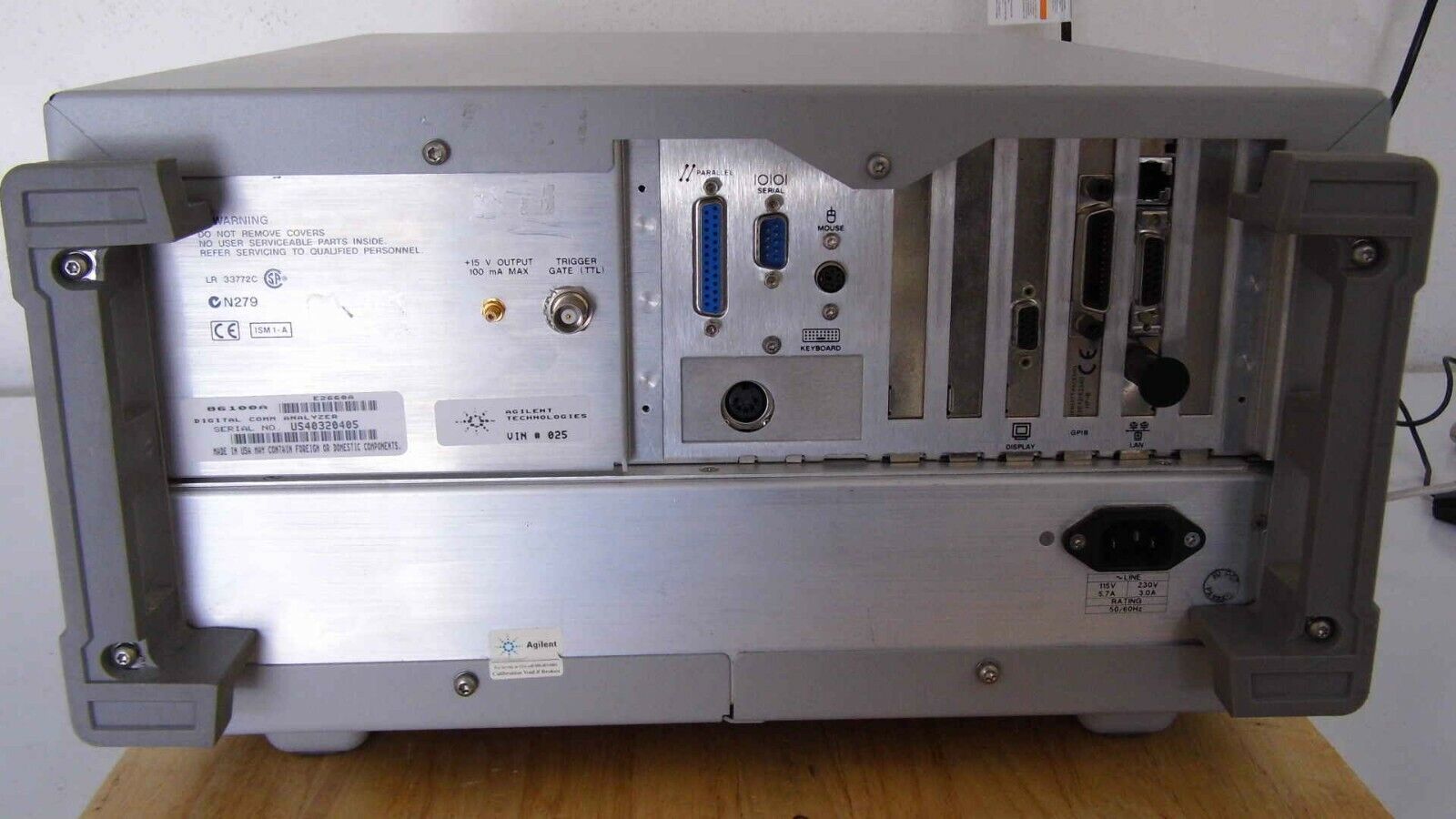 Agilent 86100A Infinium DCA Wide-Bandwidth Oscilloscope Agilent 86100A Infinium DCA Wide-Bandwidth Oscilloscope
